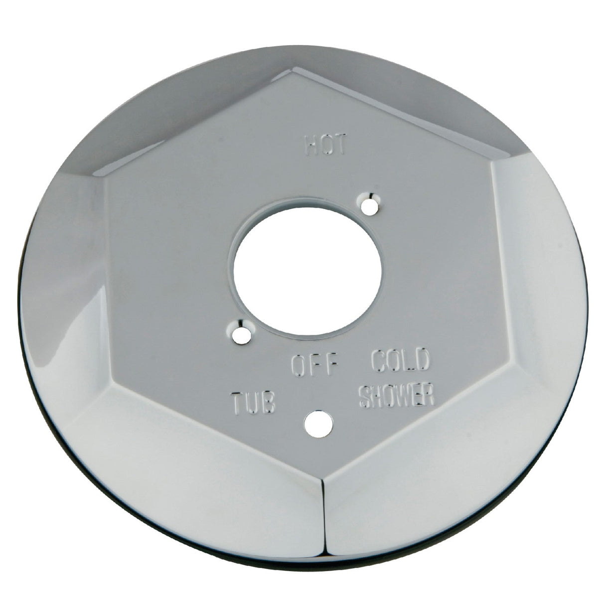 KBE46310 Brass Escutcheon Plate, Polished Chrome