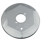 KBE46310 Brass Escutcheon Plate, Polished Chrome