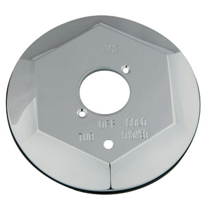 KBE46310 Brass Escutcheon Plate, Polished Chrome