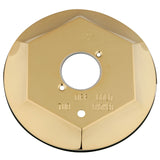 KBE46320 Brass Escutcheon Plate, Polished Brass