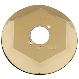 KBE4632 Brass Escutcheon Plate, Polished Brass