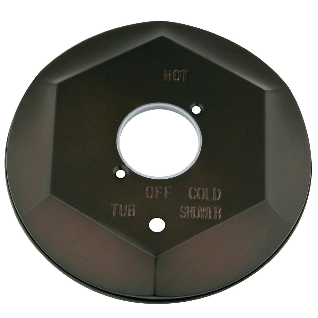 KBE46350 Brass Escutcheon Plate, Oil Rubbed Bronze