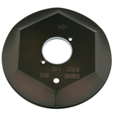 KBE46350 Brass Escutcheon Plate, Oil Rubbed Bronze