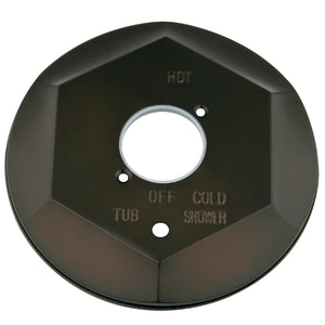 KBE46350 Brass Escutcheon Plate, Oil Rubbed Bronze