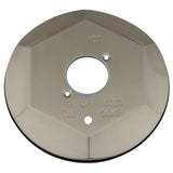 KBE46380 Brass Escutcheon Plate, Brushed Nickel