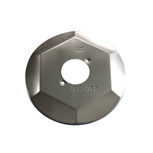 KBE4638 Brass Escutcheon Plate, Brushed Nickel