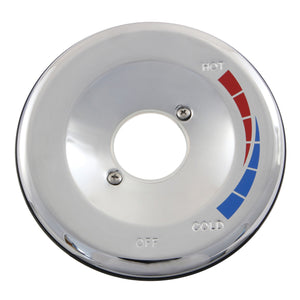 KBE631 Brass Escutcheon Plate, Polished Chrome