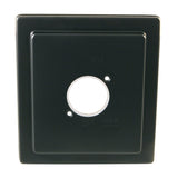 Stylobate KBE8650 Brass Escutcheon Plate, Matte Black