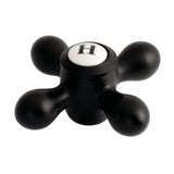 KBH1600AXH Hot Metal Cross Handle, Matte Black