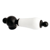 KBH1600PL Porcelain Lever Handle, Matte Black