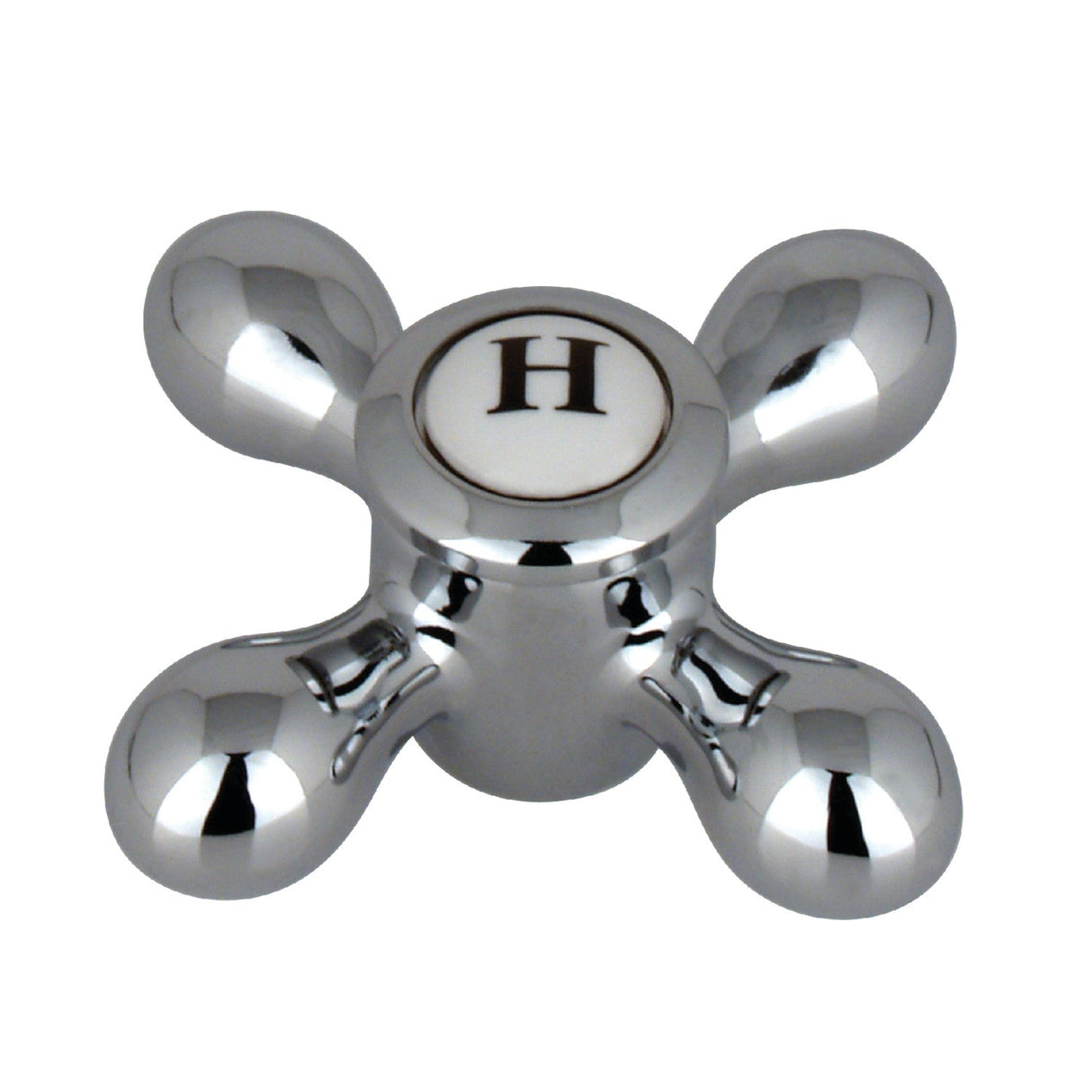 KBH1601AXH Hot Metal Cross Handle, Polished Chrome