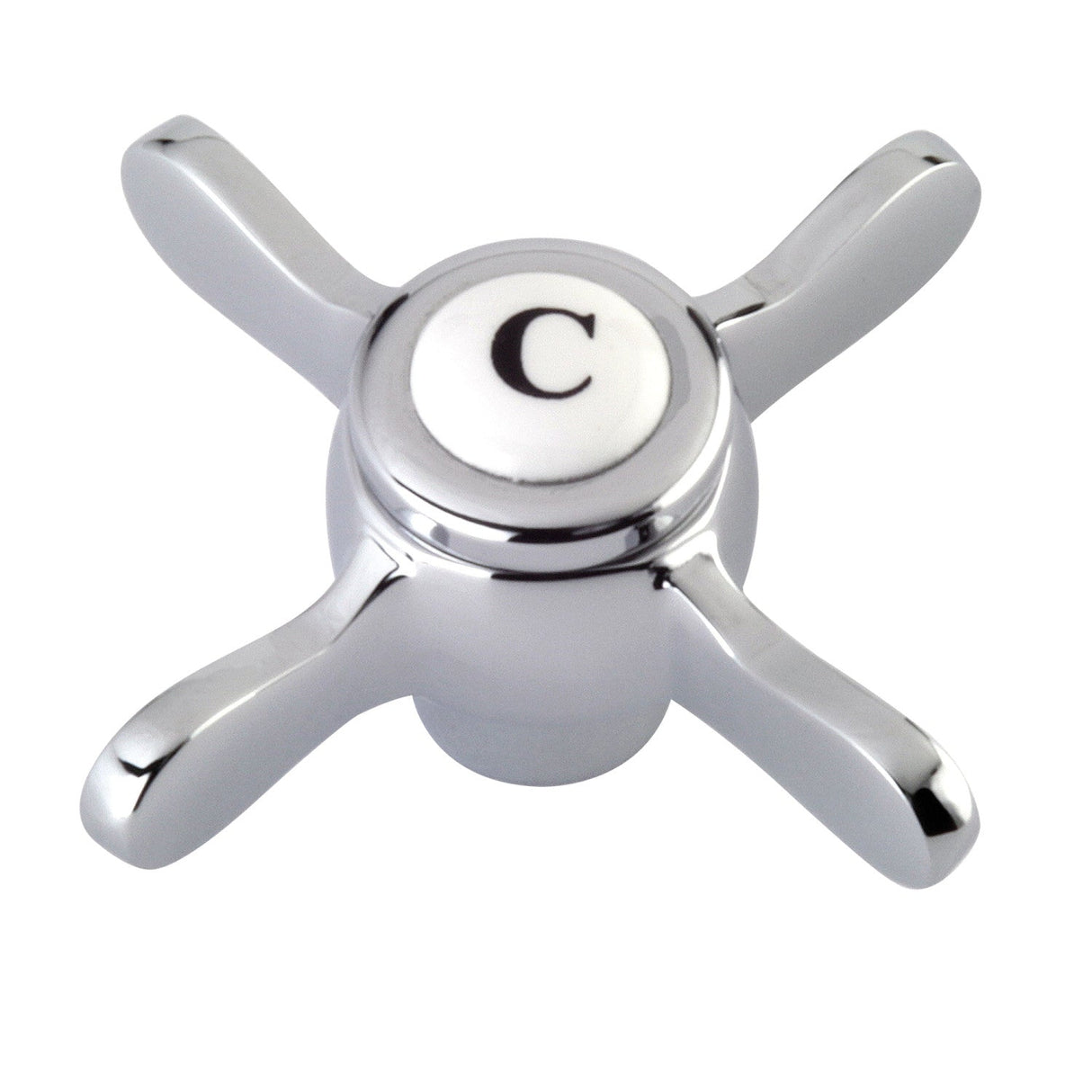 Essex KBH1601BEXC Cold Metal Cross Handle, Polished Chrome