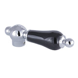 Duchess KBH1601PKL Porcelain Lever Handle, Polished Chrome