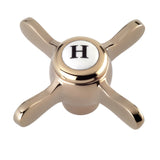 Essex KBH1602BEXH Hot Metal Cross Handle, Polished Brass