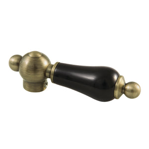 Duchess KBH1603PKL Porcelain Lever Handle, Antique Brass