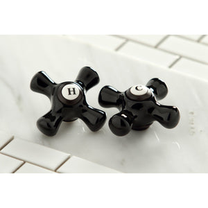 Duchess KBH1605PKXH Hot Porcelain Cross Handle, Oil Rubbed Bronze
