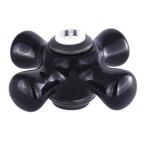 Duchess KBH1605PKXH Hot Porcelain Cross Handle, Oil Rubbed Bronze