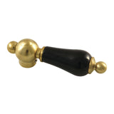 Duchess KBH1607PKL Porcelain Lever Handle, Brushed Brass