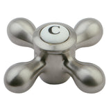 KBH1608AXC Cold Metal Cross Handle, Brushed Nickel