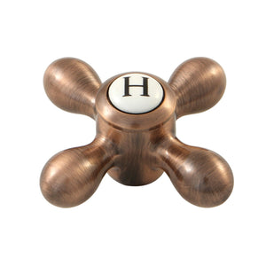 KBH160AXACH Hot Metal Cross Handle, Antique Copper