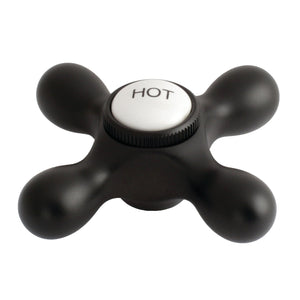 KBH1790AXH Hot Metal Cross Handle, Matte Black
