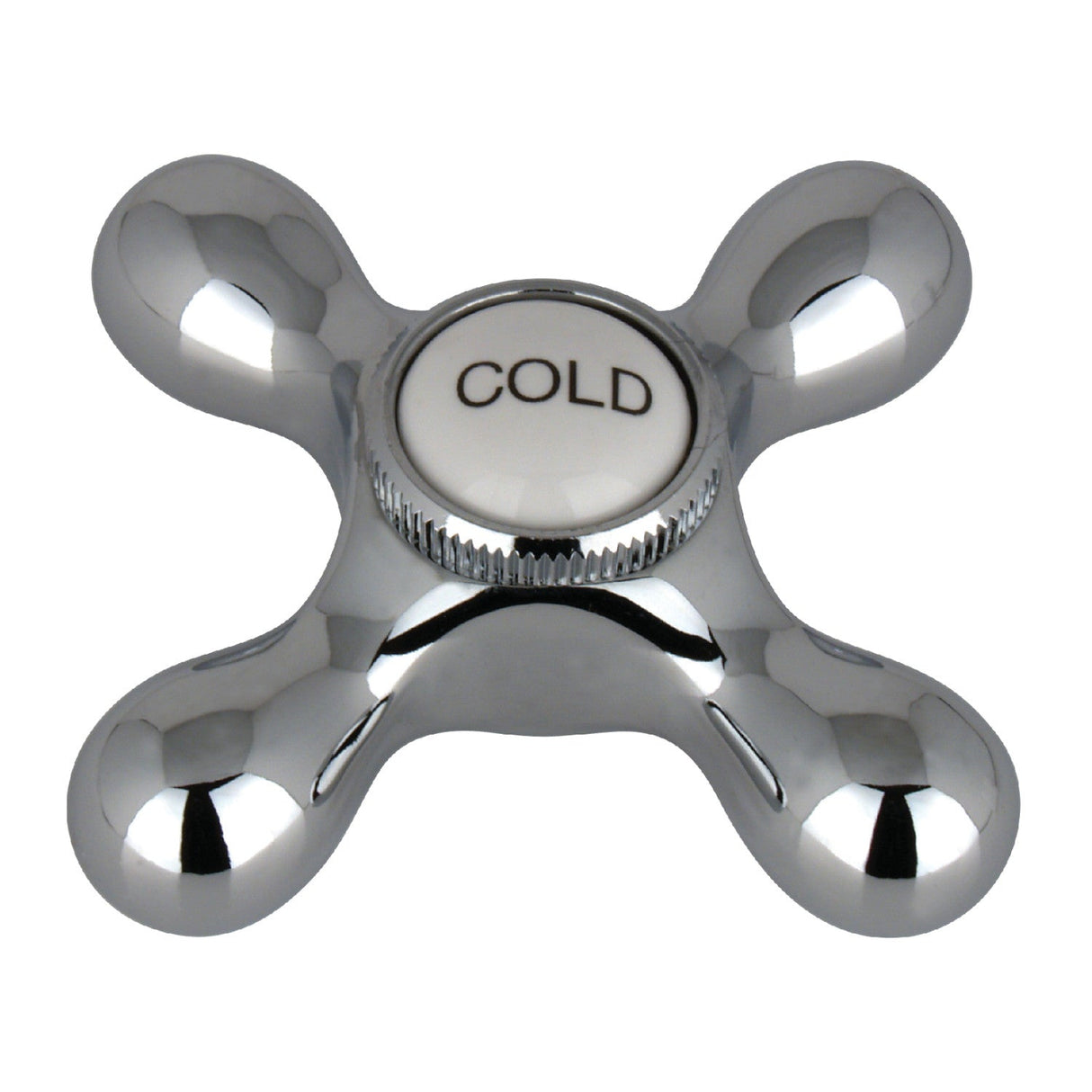 KBH1791AXC Cold Metal Cross Handle, Polished Chrome