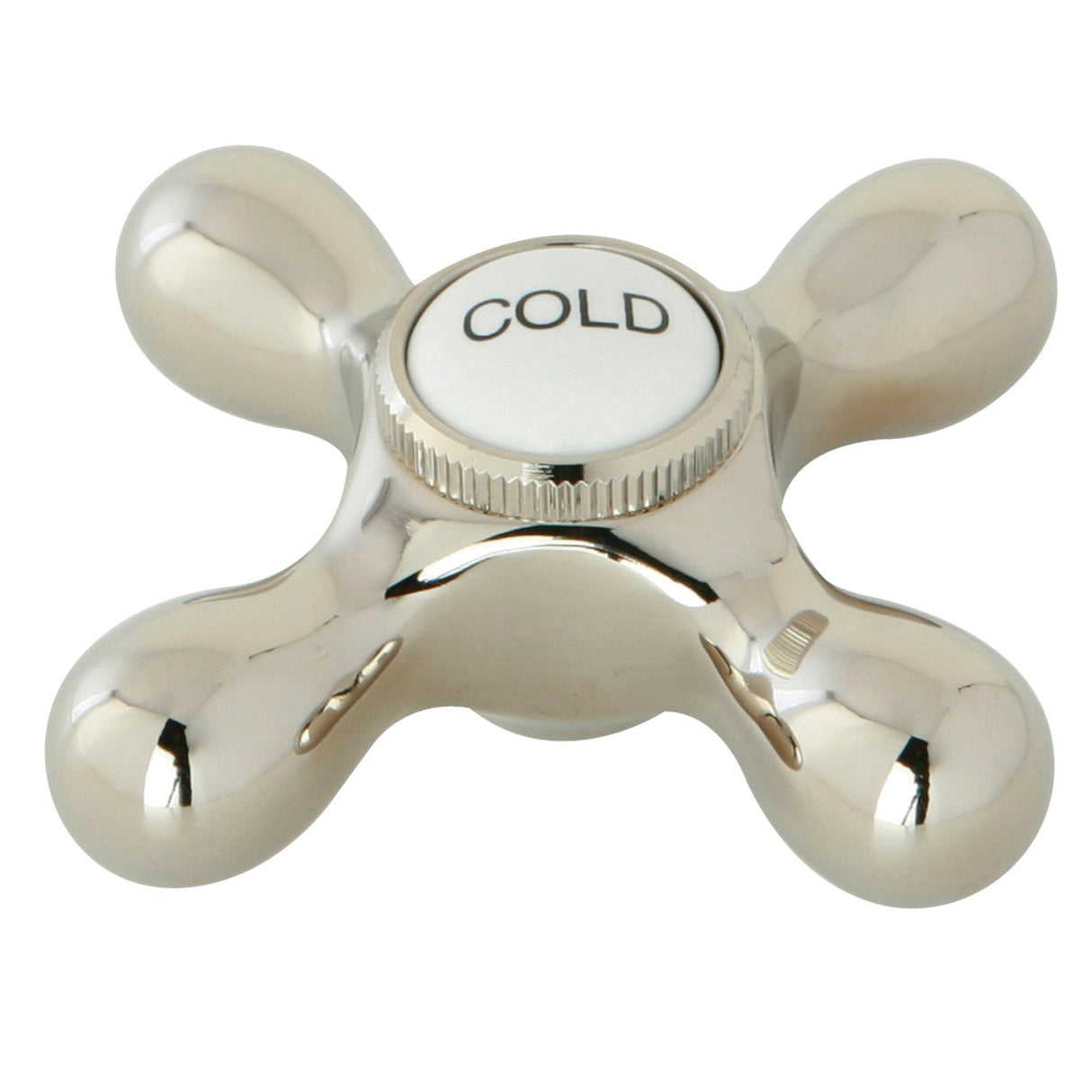 KBH1796AXC Cold Metal Cross Handle, Polished Nickel