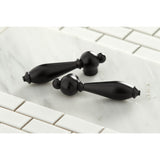 Restoration KBH1970ARL Metal Lever Handle, Matte Black