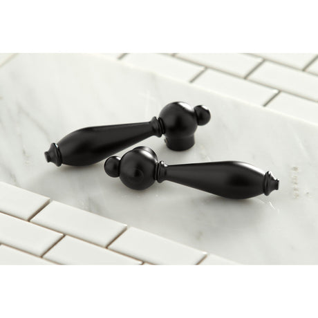 Restoration KBH1970ARL Metal Lever Handle, Matte Black
