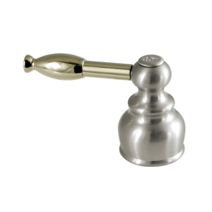 KBH2609KLH Hot Metal Lever Handle, Brushed Nickel/Polished Brass