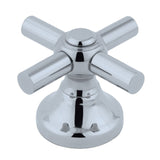 Elinvar KBH2631EX Metal Cross Handle, Polished Chrome