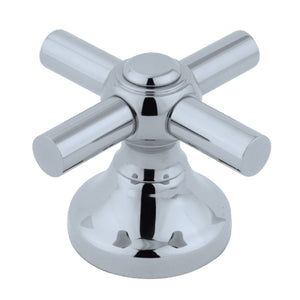Elinvar KBH2631EX Metal Cross Handle, Polished Chrome