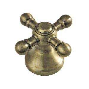 Buckingham KBH2633BX Metal Cross Handle, Antique Brass