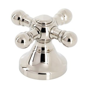 Buckingham KBH2636BX Metal Cross Handle, Polished Nickel