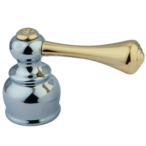 KBH3604BLC Cold Metal Lever Handle, Polished Chrome/Polished Brass