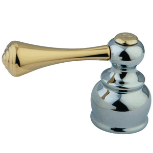KBH3604BLH Hot Metal Lever Handle, Polished Chrome/Polished Brass
