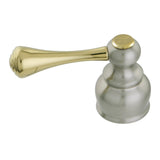 KBH3609BLH Hot Metal Lever Handle, Brushed Nickel/Polished Brass