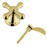 KBH36320AX Metal Cross Handle, Polished Brass