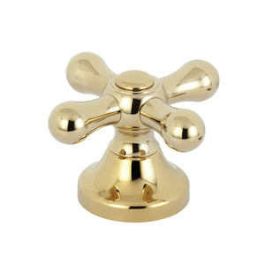 KBH3632AX Metal Cross Handle, Polished Brass