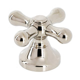 KBH3636AX Metal Cross Handle, Polished Nickel