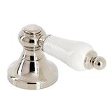 KBH3636PL Porcelain Lever Handle, Polished Nickel