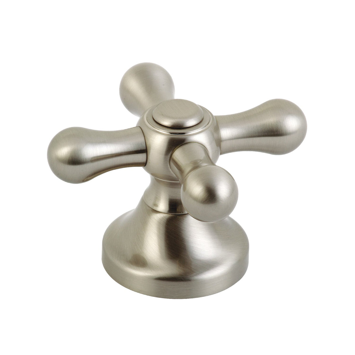 KBH3638AX Metal Cross Handle, Brushed Nickel