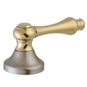 KBH3639AL Metal Lever Handle, Brushed Nickel/Polished Brass