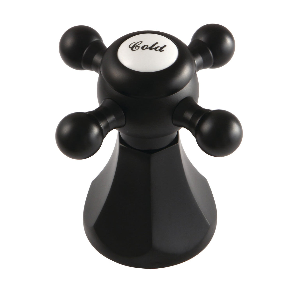 KBH4460BXC Cold Metal Cross Handle, Matte Black
