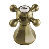 KBH4463BXH Hot Metal Cross Handle, Antique Brass