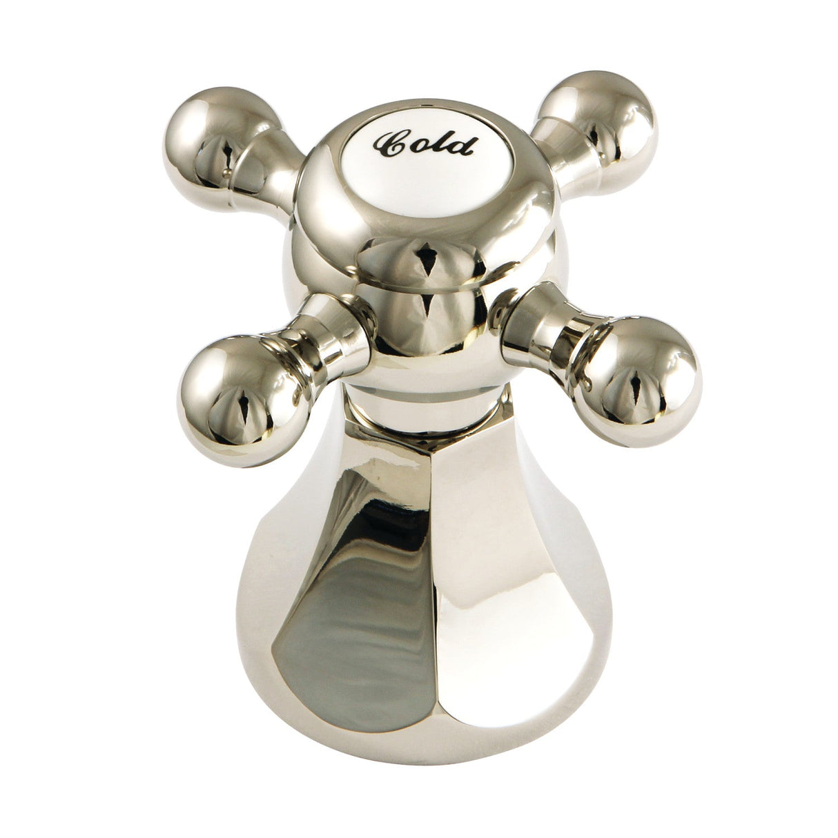 KBH4466BXC Cold Metal Cross Handle, Polished Nickel