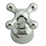 KBH5611AX Metal Cross Handle, Polished Chrome