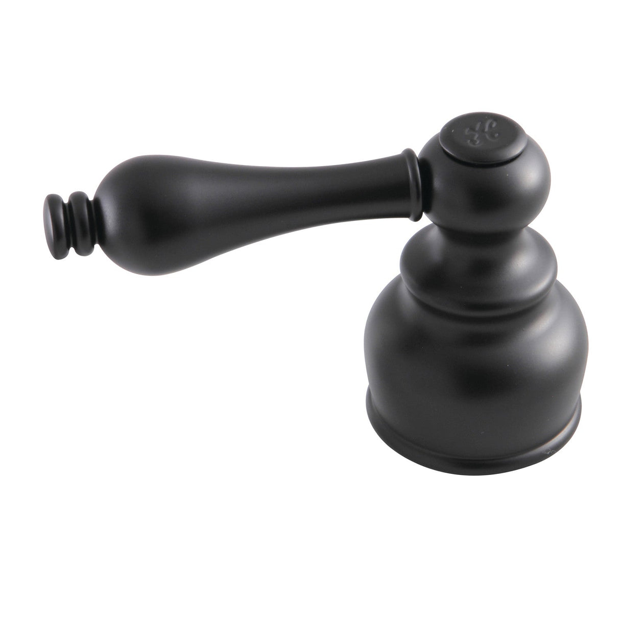 KBH600ALH Hot Metal Lever Handle, Matte Black