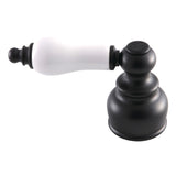 KBH600PLH Hot Porcelain Lever Handle, Matte Black