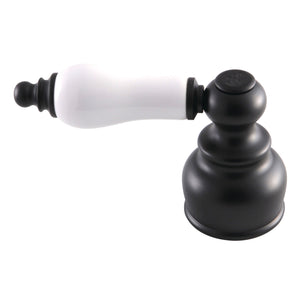 KBH600PLH Hot Porcelain Lever Handle, Matte Black
